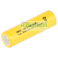 Mexcel Akku AA 1,2V / 800mAh Ni-Cd NS80AAI
