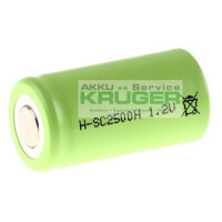 Mexcel Akku Sub-C 1,2V / 2500mAh Ni-MH gallery