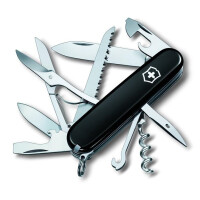 Victorinox Offiziersmesser, Huntsman, schwarz 1.3713.3