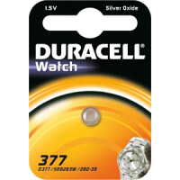 Duracell Uhrenknopfzelle 377 376 SR626SW gallery